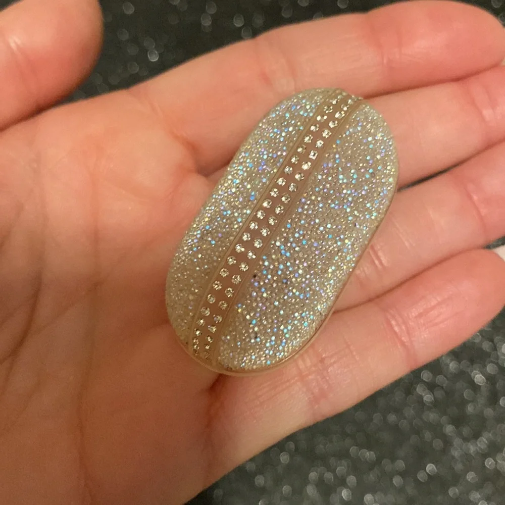 Iridescent AirPod holder